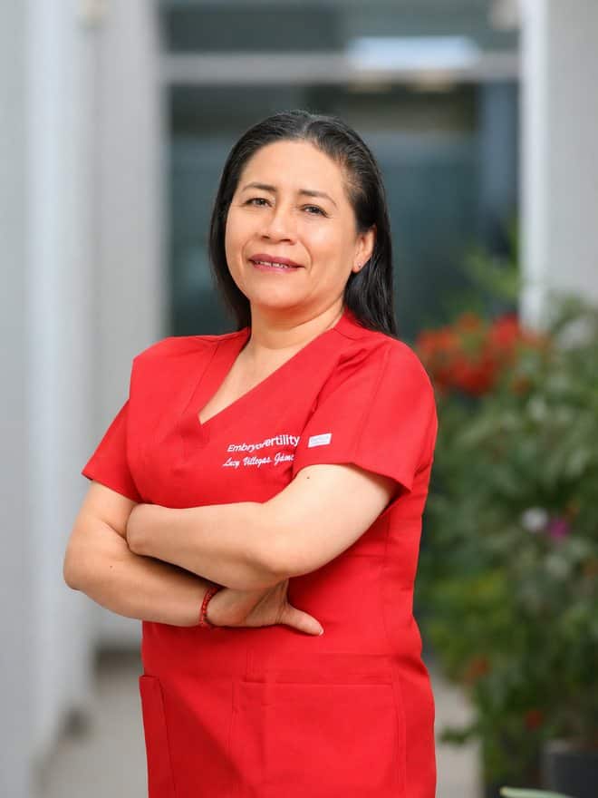 Lic. Lucy Villegas, asesora reproductiva de EmbryoFertility