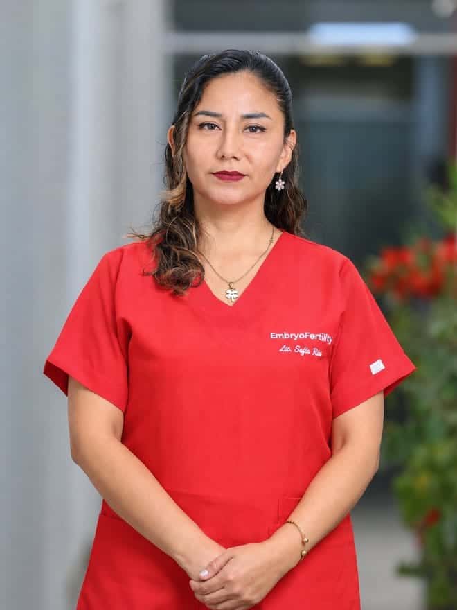 Lic. Sofía Ríos, asesora reproductiva de EmbryoFertility